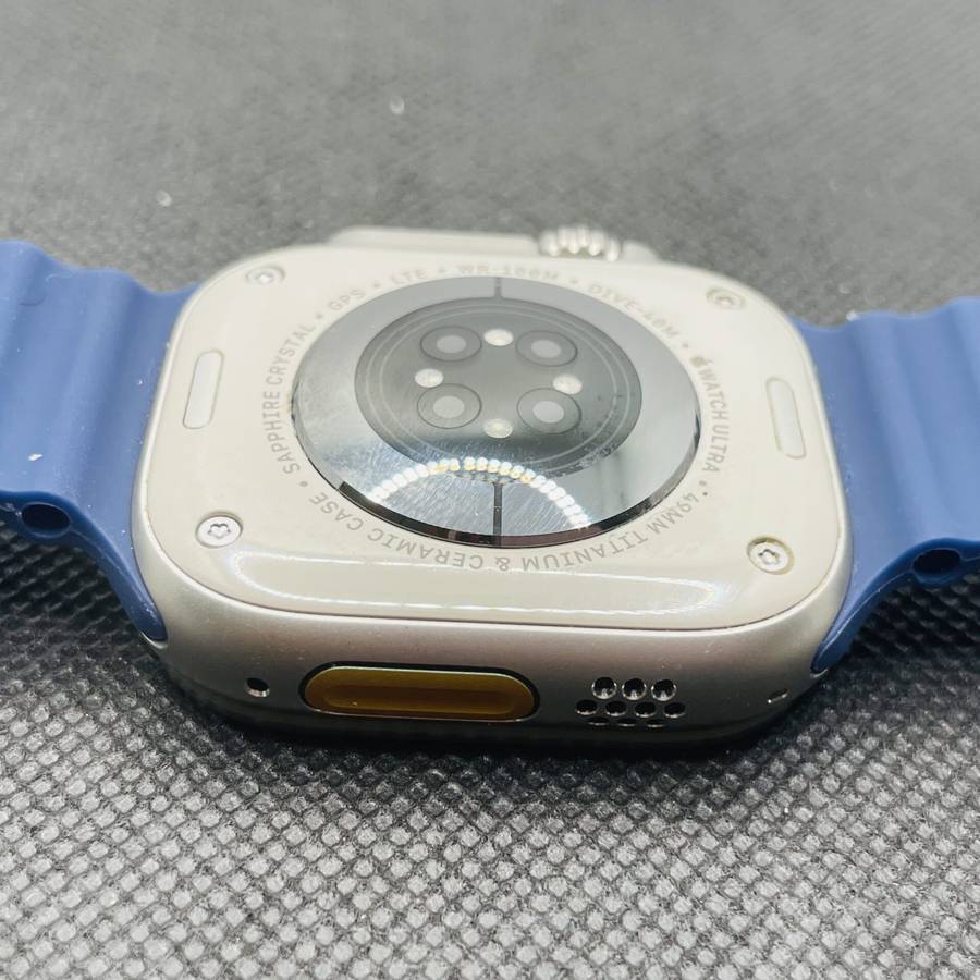 Apple Watch Ultra 2 49mm LTE Natural Titanium (12 Month Warranty)  With Blue Straps