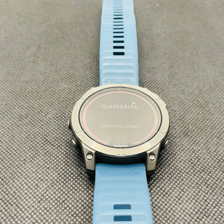 Garmin Fenix 7X Pro (Sapphire Solar Edition) Black (12 Month Warranty) - With Blue