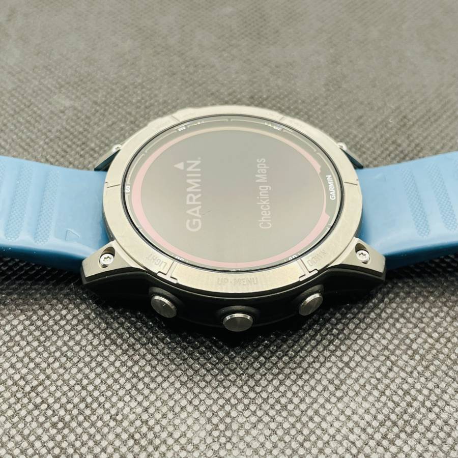 Garmin Fenix 7X Pro (Sapphire Solar Edition) Black (12 Month Warranty) - With Blue