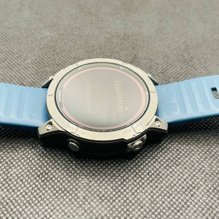 Garmin Fenix 7X Pro (Sapphire Solar Edition) Black (12 Month Warranty) - With Blue