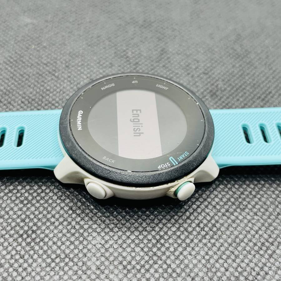 Garmin Forerunner 55 White - With Blue Straps