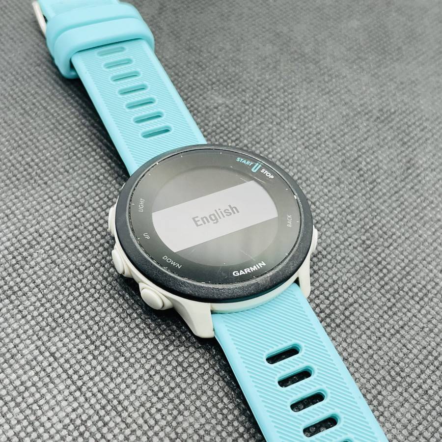 Garmin Forerunner 55 White - With Blue Straps