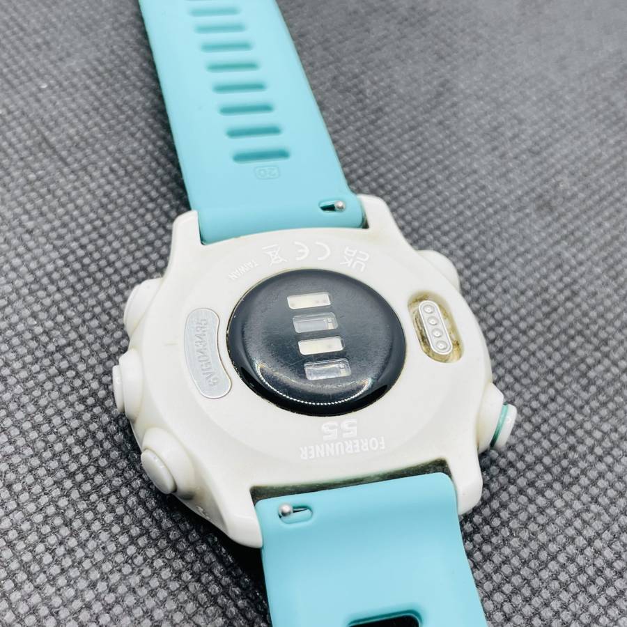 Garmin Forerunner 55 White - With Blue Straps