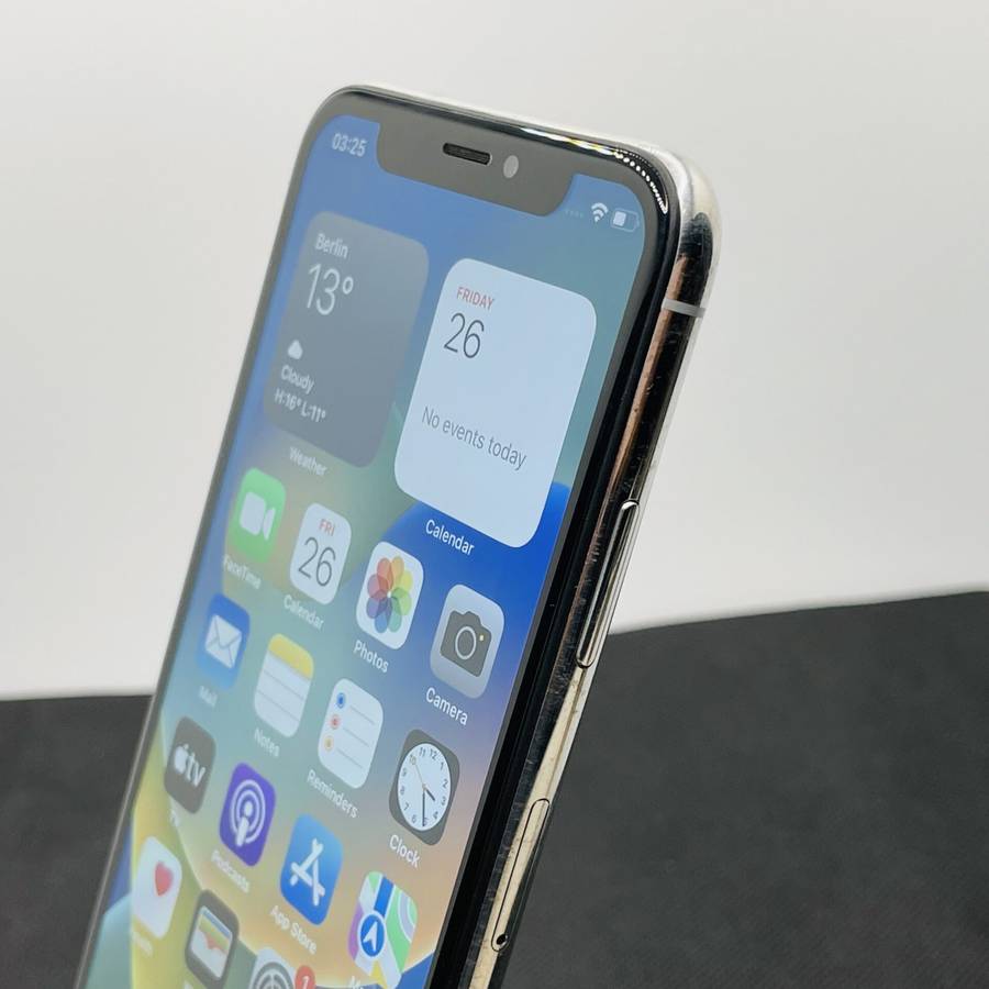Apple iPhone X 256GB Silver (3 Month Warranty)