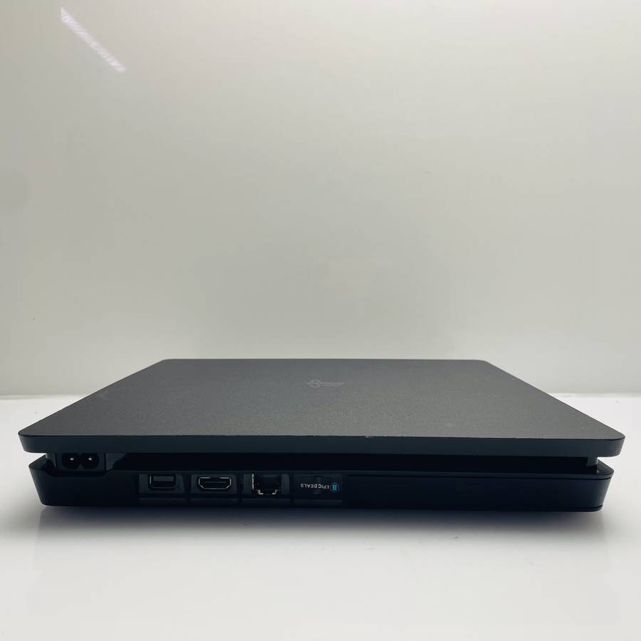 PlayStation 4 Slim 500GB Black + 1 Controller + HDMI Cable + Power Cable + 2 Games (Grade B)