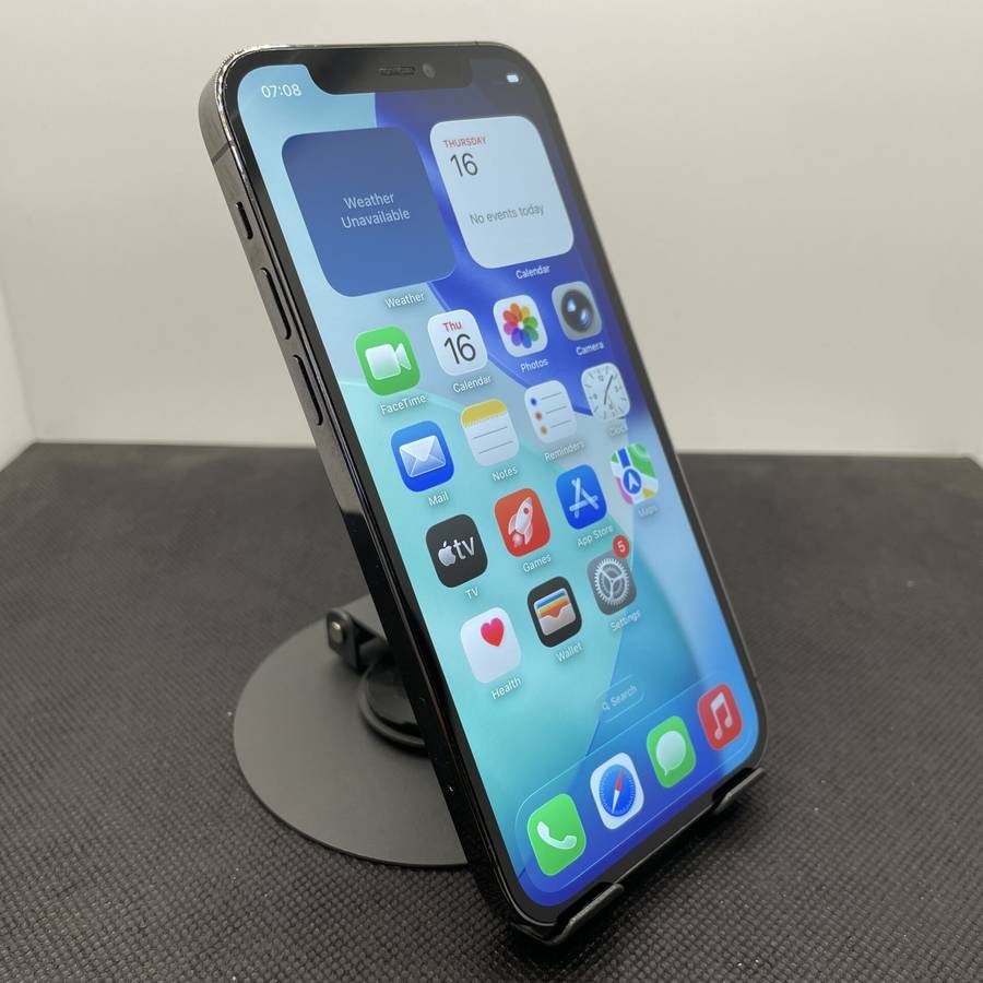 Apple iPhone 12 Pro 128GB Graphite - No Face ID | Bright Spots | Blurry Camera - (Grade B)