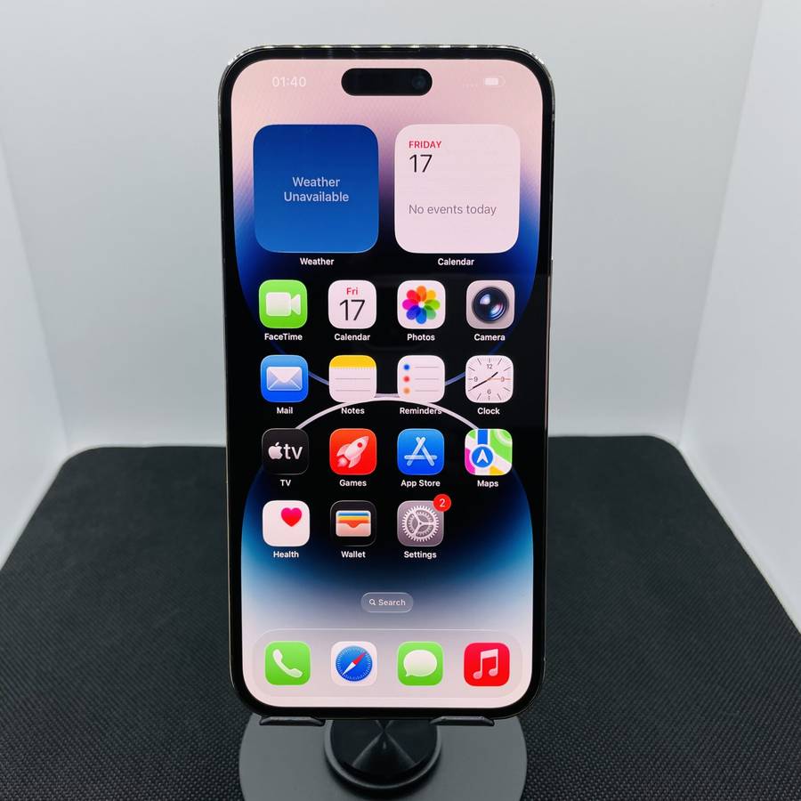 Apple iPhone 14 Pro Max 512GB Silver (Grade B) - No Face ID