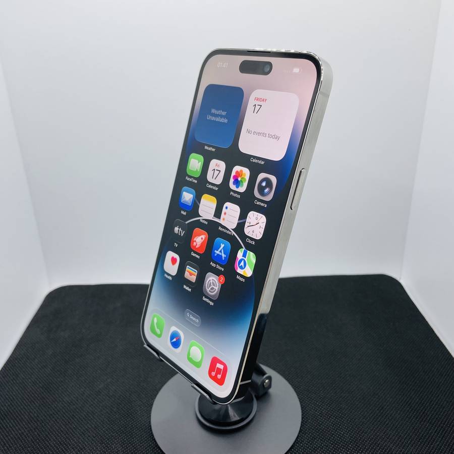 Apple iPhone 14 Pro Max 512GB Silver (Grade B) - No Face ID