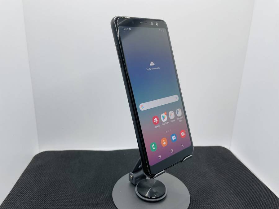 Samsung Galaxy A8 (2018) Black (Grade B) - Minor LCD Burn