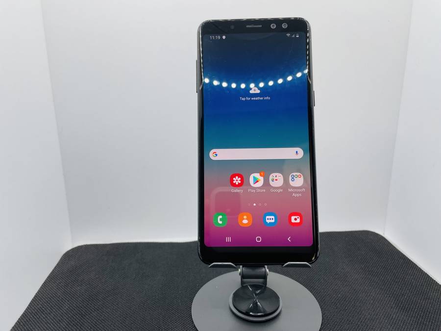 Samsung Galaxy A8 (2018) Black (Grade B) - Minor LCD Burn