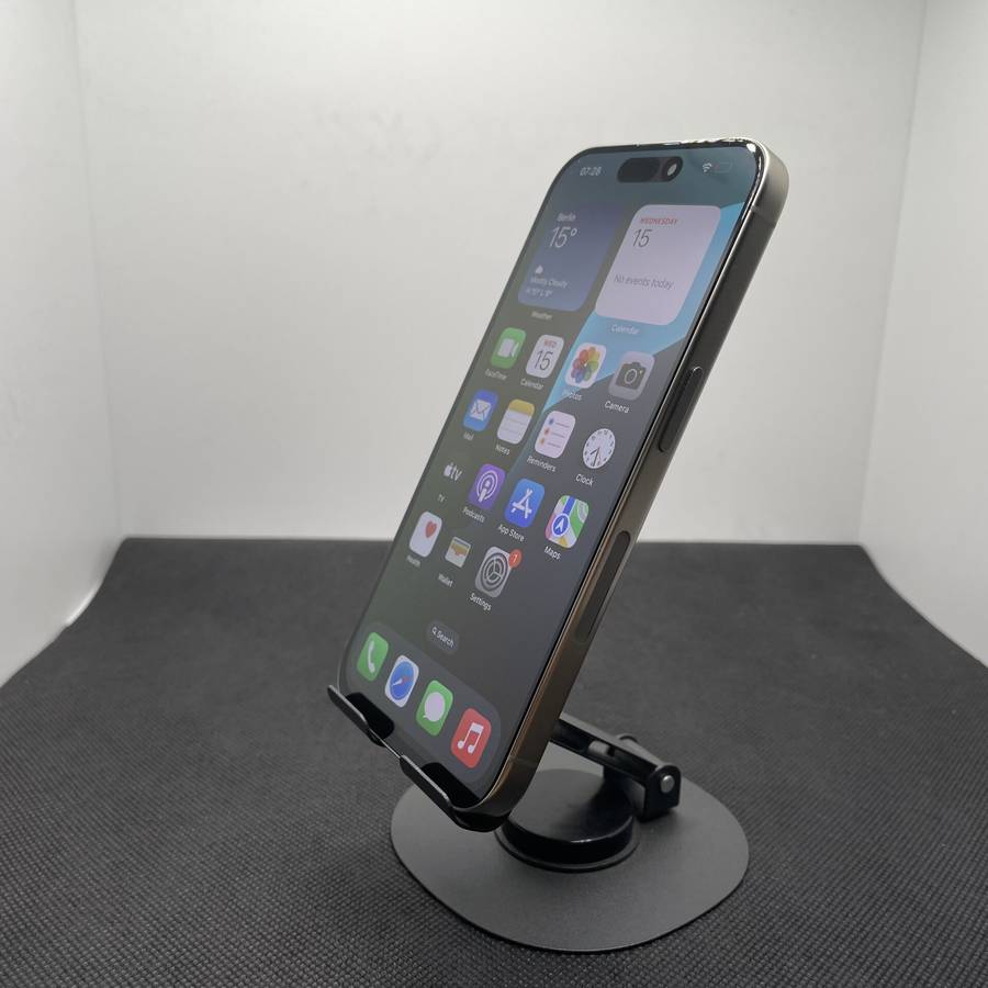 Apple iPhone 15 Pro 128GB Black Titanium (2 Year Warranty)