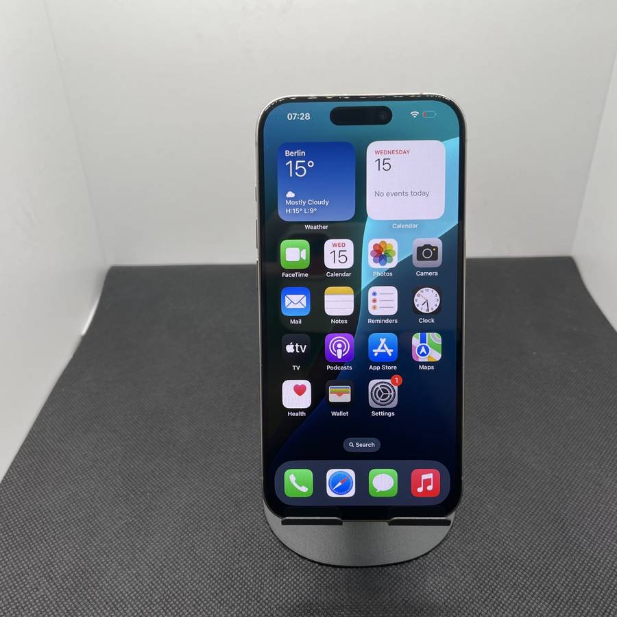 Apple iPhone 15 Pro 128GB Black Titanium (2 Year Warranty)