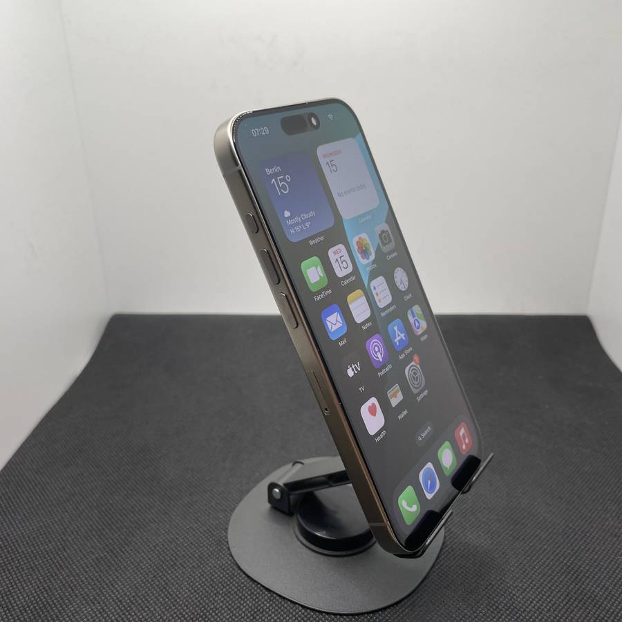 Apple iPhone 15 Pro 128GB Black Titanium (2 Year Warranty)