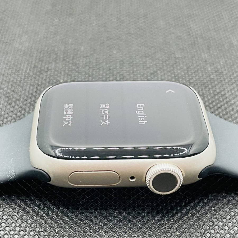 Apple Watch Series 9 41mm GPS Only Starlight (6 Month Warranty)  With Black Straps