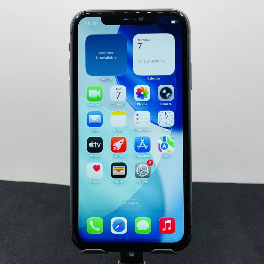 Apple iPhone 11 256GB Black (6 Month Warranty) - No Face ID