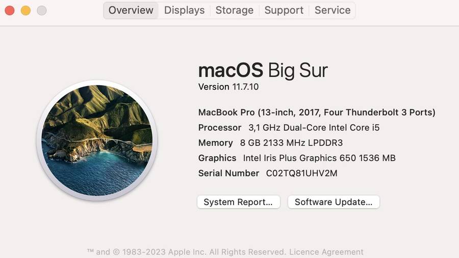 Apple MacBook Pro 13-Inch Core i5 3.1GHz (Touch/Mid-2017) 8GB RAM 512GB SSD Space Gray (6 M...