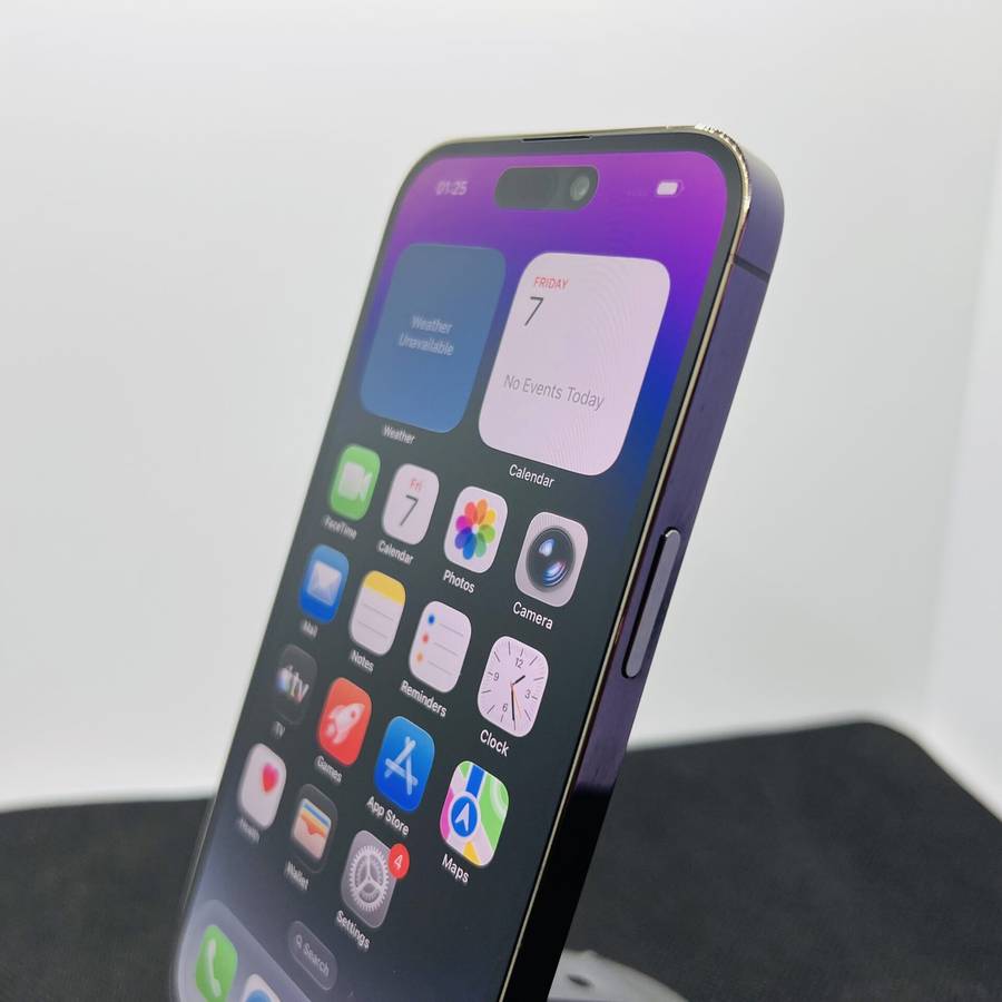 Apple iPhone 14 Pro 256GB Deep Purple (Grade B)  No Face ID And Camera is Flickering