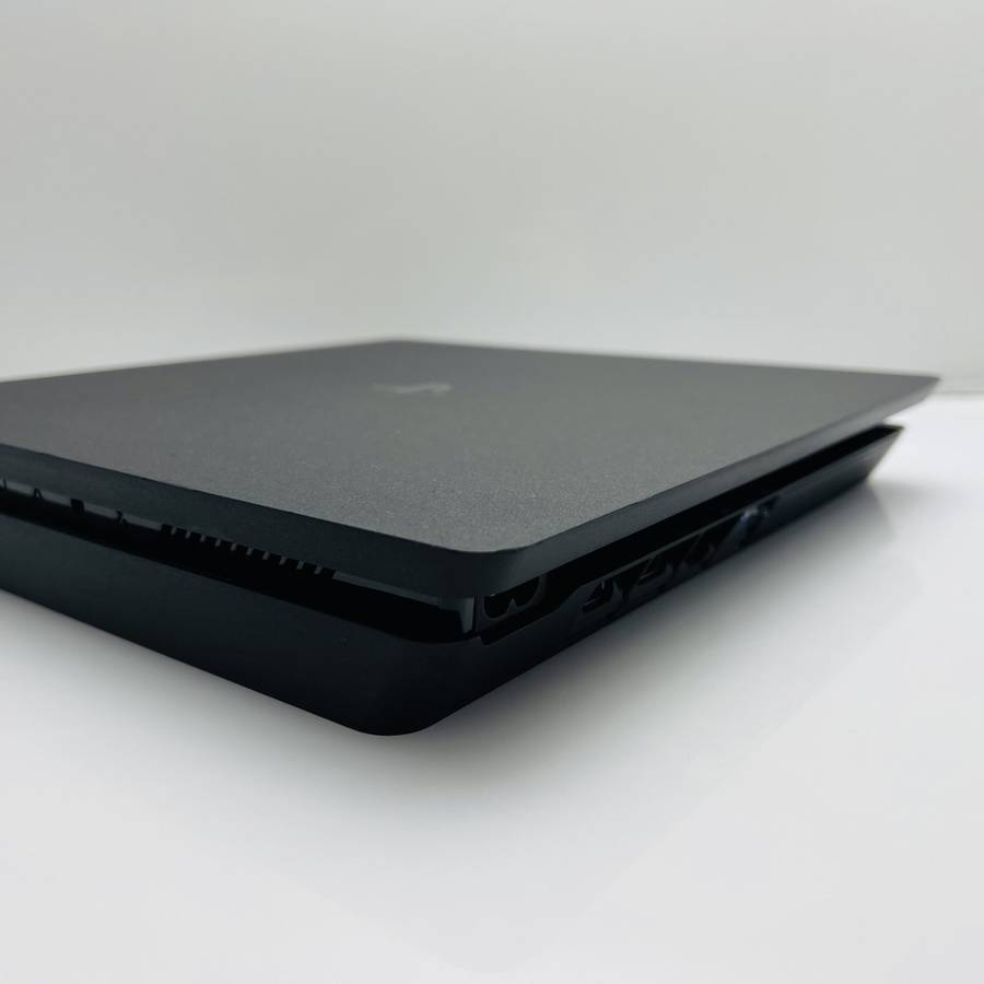 PlayStation 4 Slim Black 1TB + 1 Controller + HDMI Cable + Power Cable - (Grade B)