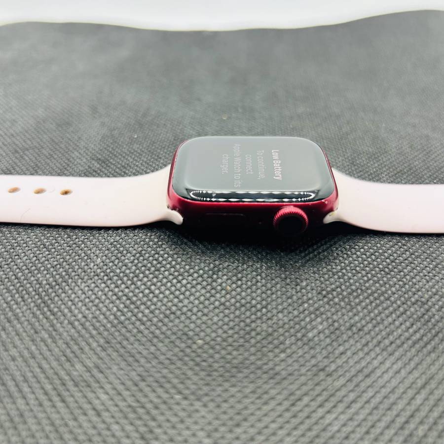 Apple Watch Series 7 41mm GPS Only Red (Grade B) - With Pink Straps