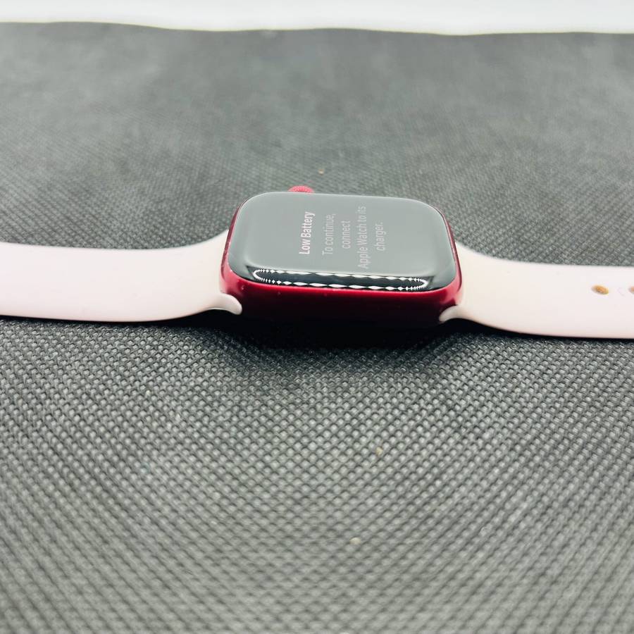Apple Watch Series 7 41mm GPS Only Red (Grade B) - With Pink Straps