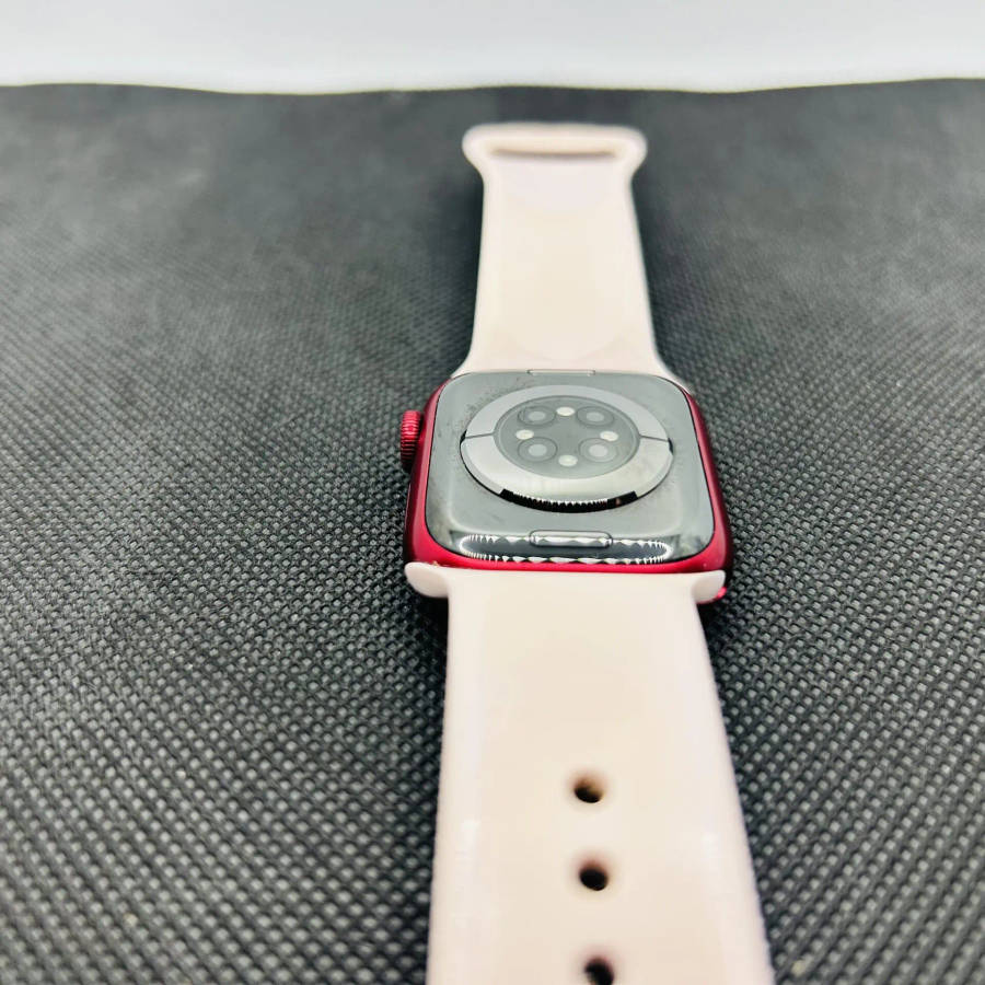 Apple Watch Series 7 41mm GPS Only Red (Grade B) - With Pink Straps