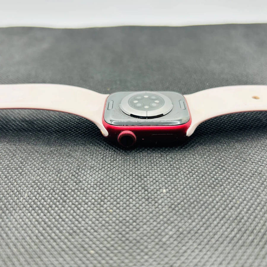 Apple Watch Series 7 41mm GPS Only Red (Grade B) - With Pink Straps