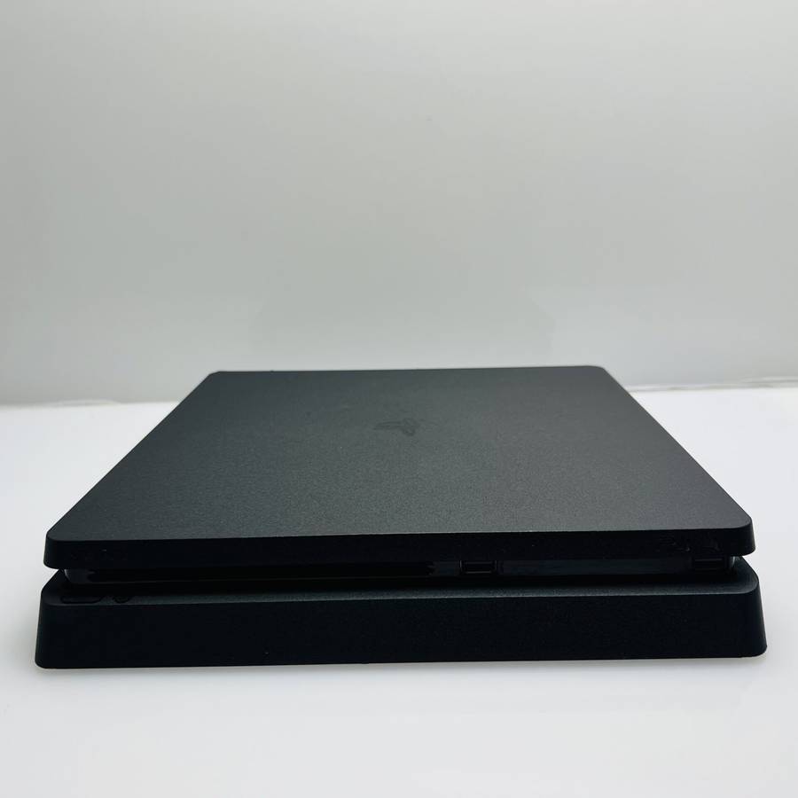 Sony PlayStation 4 Slim Black 500GB + HDMI Cable + Power Cable - (Grade B)