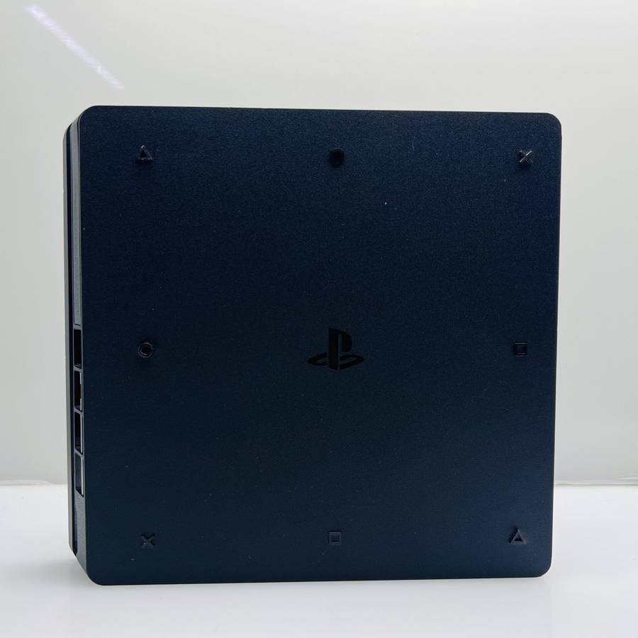 Sony PlayStation 4 Slim Black 500GB + HDMI Cable + Power Cable - (Grade B)