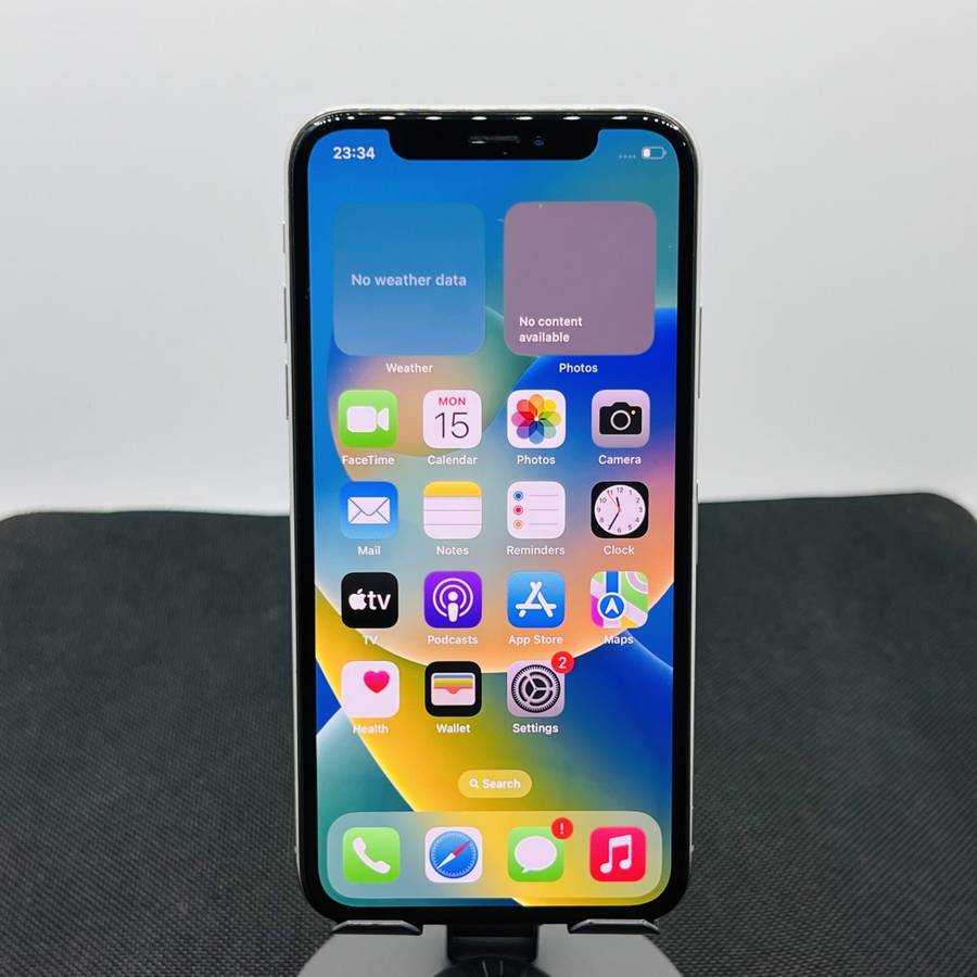 Apple iPhone X 256GB Silver (Grade B) - No Face ID