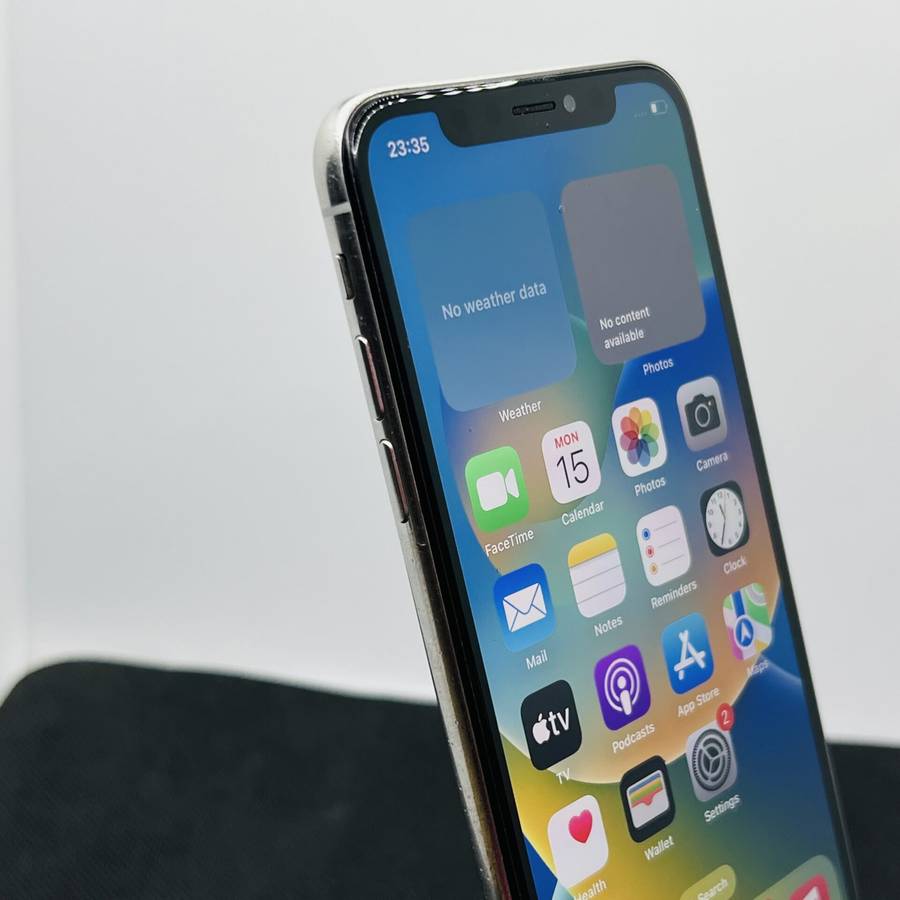 Apple iPhone X 256GB Silver (Grade B) - No Face ID