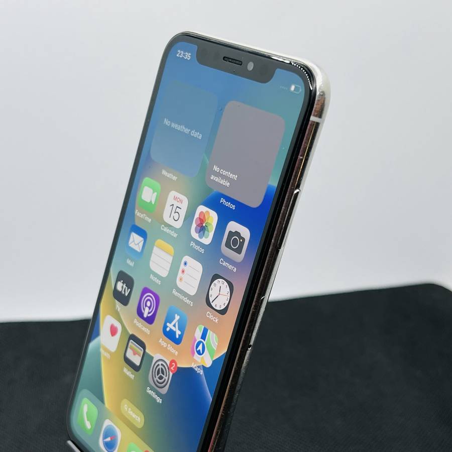 Apple iPhone X 256GB Silver (Grade B) - No Face ID