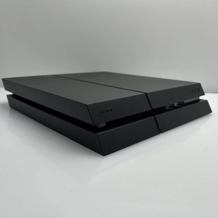 PlayStation 4 Original Black 500GB + 1 Controller + HDMI Cable + Power Cable (Grade B) - Digital ...