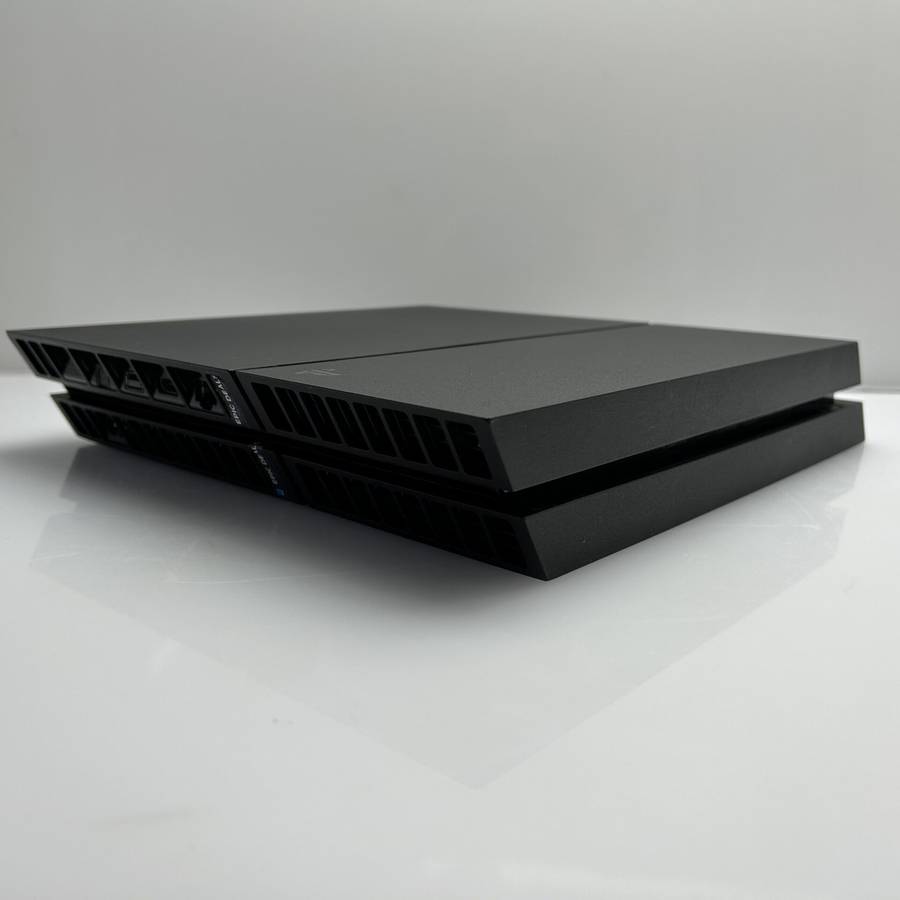 PlayStation 4 Original Black 500GB + 1 Controller + HDMI Cable + Power Cable (Grade B) - Digital ...