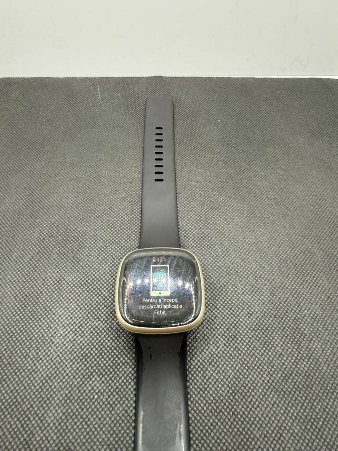 fitbit versa 3 Soft Gold Midnight Blue - (Grade B) No Charger