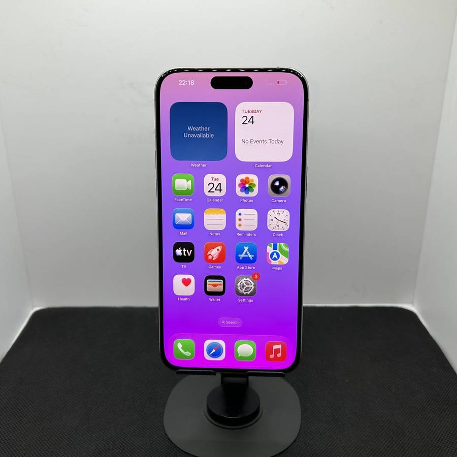 Apple iPhone 15 Pro Max 512GB Natural Titanium - (Condition: Good) - No Face ID
