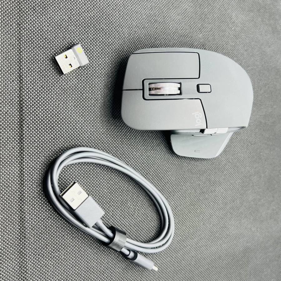 Logitech MX Master 3S Bluetooth Wireless Mouse Graphite - (Grade A)