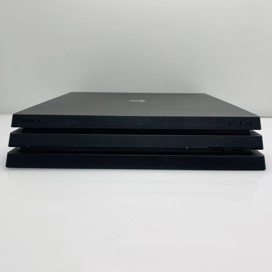 PlayStation 4 Pro Black 1TB + HDMI Cable + Power Cable + 1 Controller (Grade B)