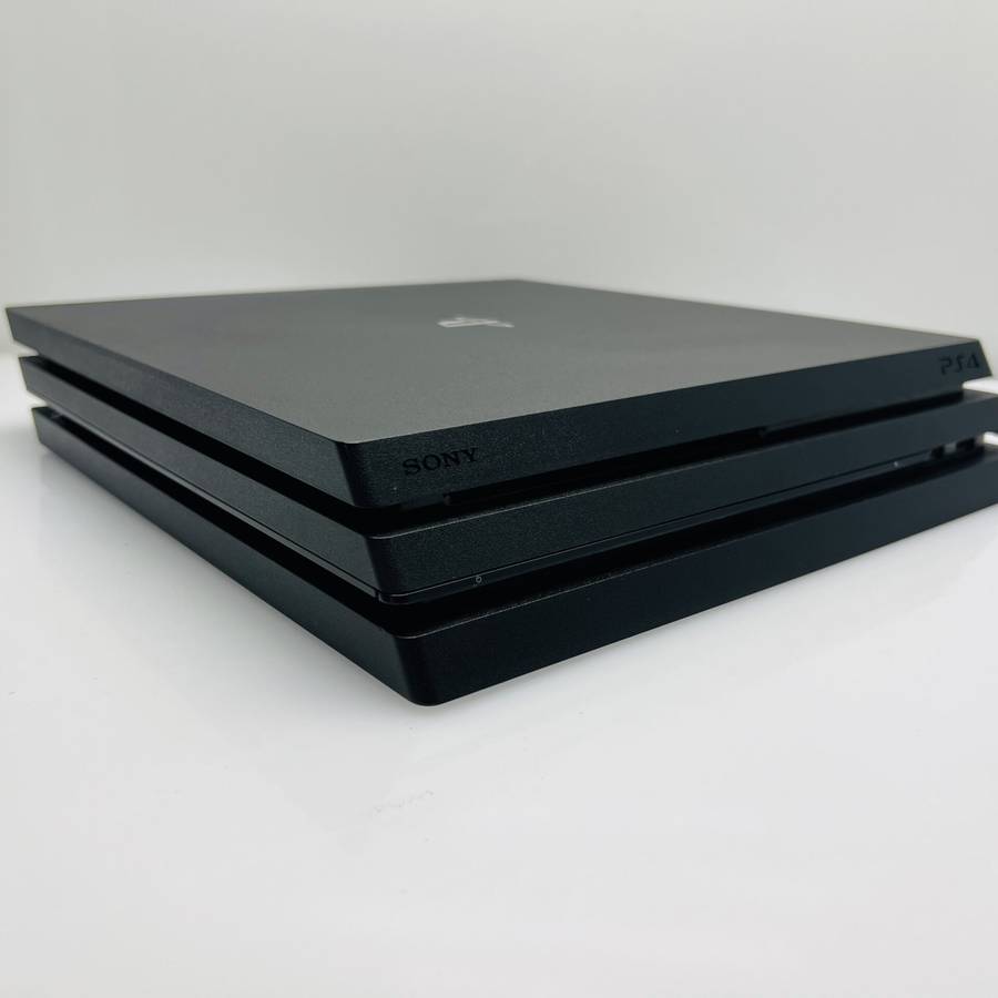 PlayStation 4 Pro Black 1TB + HDMI Cable + Power Cable + 1 Controller (Grade B)