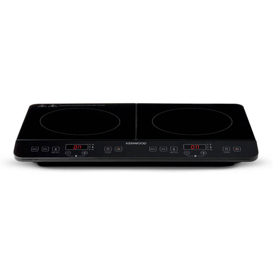 Kenwood IDC06.000BK Double Plate Electrical Induction Cooker, Black