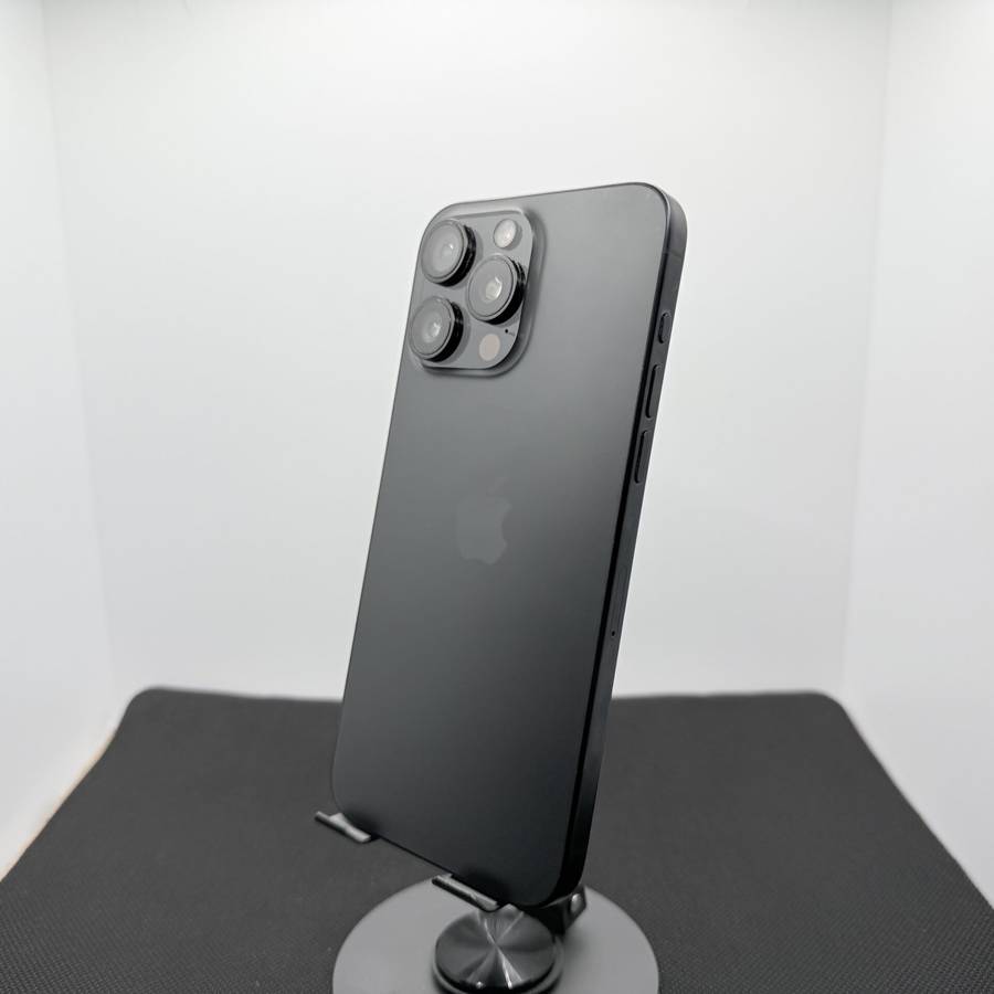 Apple iPhone 15 Pro Max 256GB Black Titanium (Condition: Good) - No Face ID
