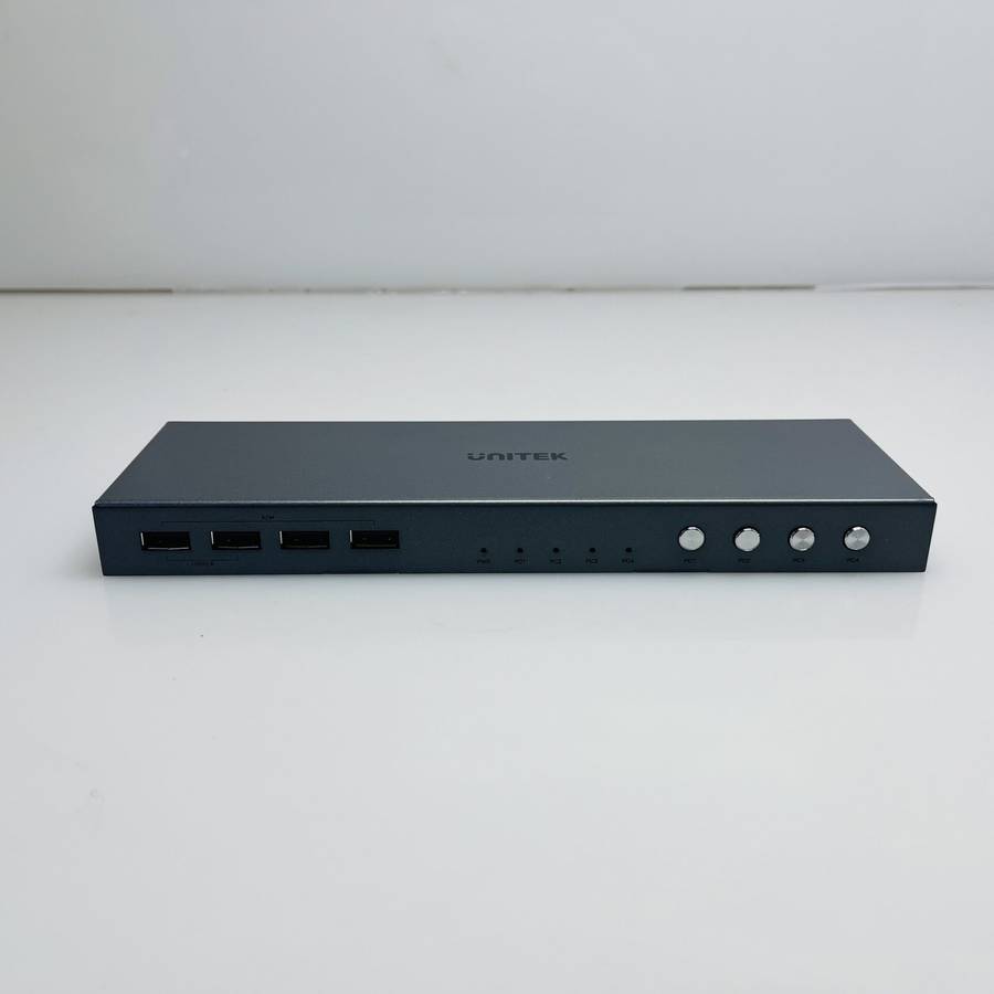 Unitek HDMI KVM Switch 4-in-1 V306A Black (Condition: Pristine)