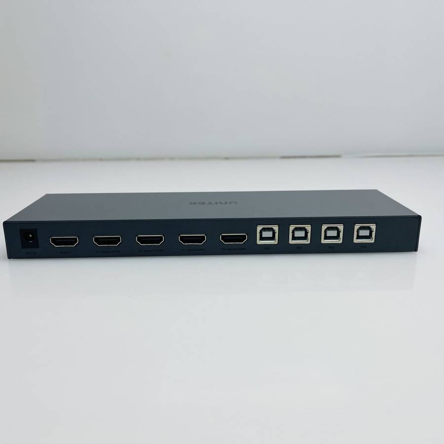 Unitek HDMI KVM Switch 4-in-1 V306A Black (Condition: Pristine)