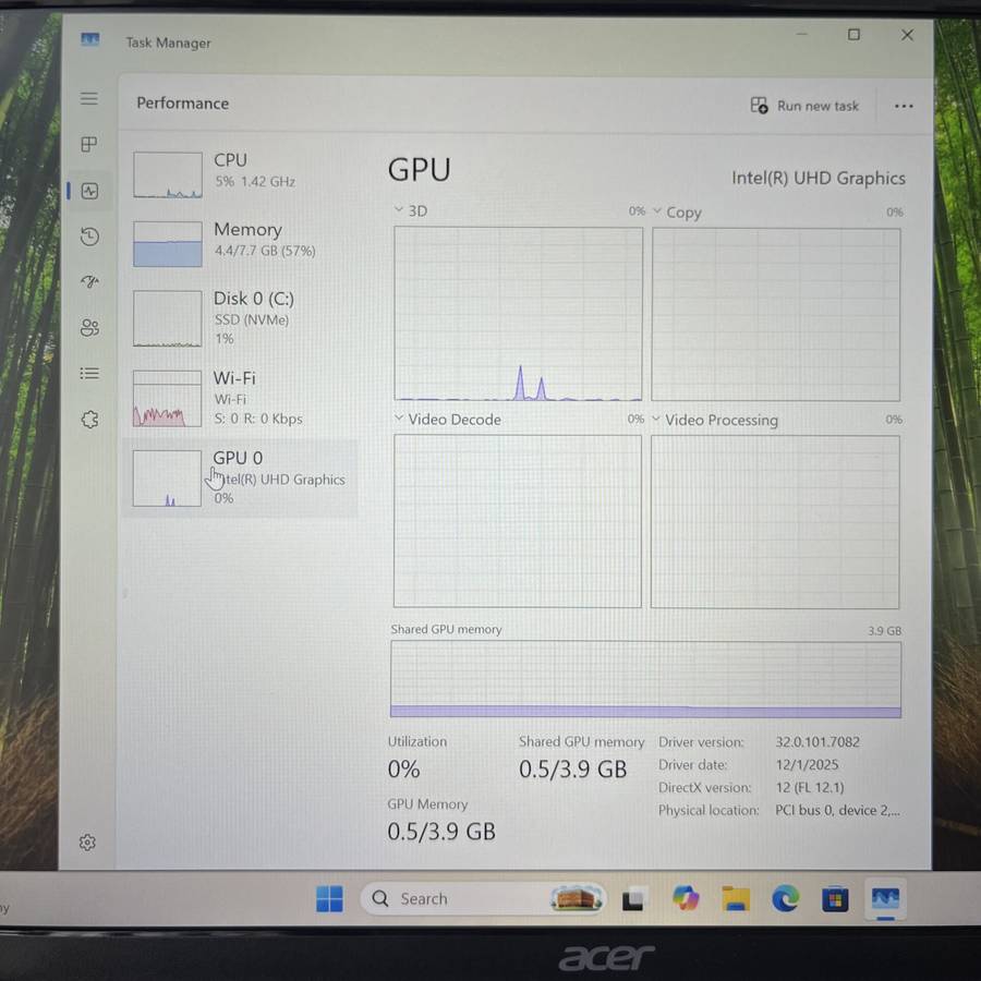 Acer Aspire Lite AL14-31P "Core i3-N300" 8GB RAM 512GB SSD Silver (Condition: Excellent)