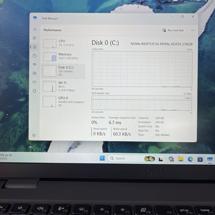 Dell Latitude 3540 13th Gen "Intel Core i5" 1.30GHz 8GB RAM 256GB SSD Gray (Condition: Excellent)