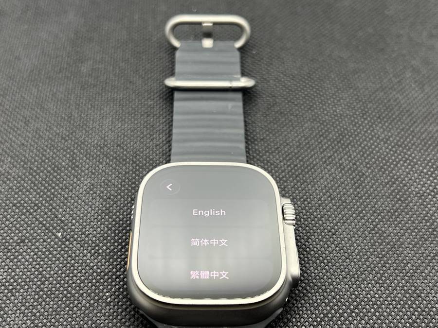 Apple Watch Ultra 49mm LTE Natural Titanium With Black Ocean Band (Condition: Good)