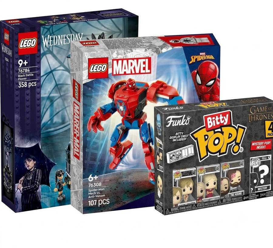 COMBO DEAL: Funko Bitty Pop Game of Thrones + LEGO® Marvel Spider-Man Mesh vs Anti-Venom 76308 +...