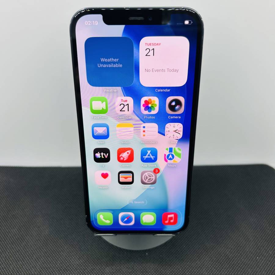 Apple iPhone 12 128GB Black - Face ID Not Working (Condition: Good)