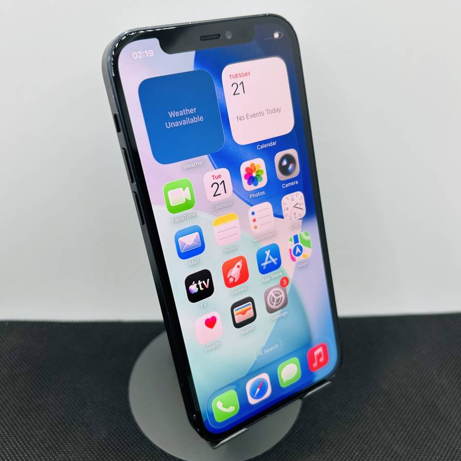 Apple iPhone 12 128GB Black - Face ID Not Working (Condition: Good)