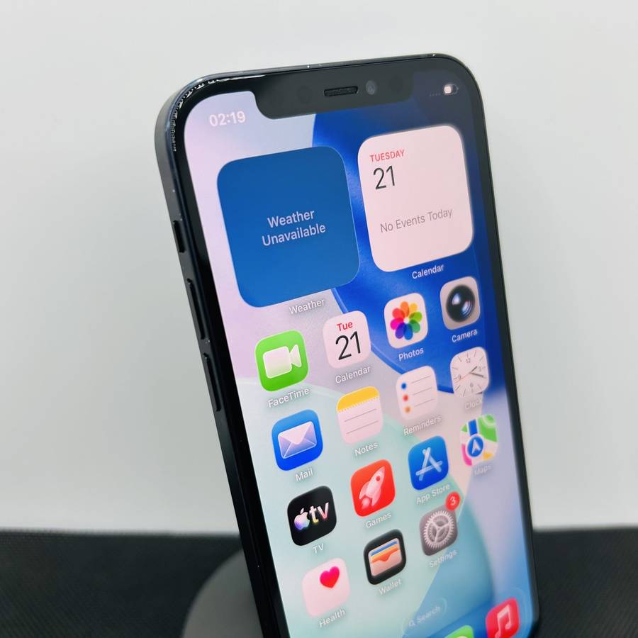Apple iPhone 12 128GB Black - Face ID Not Working (Condition: Good)