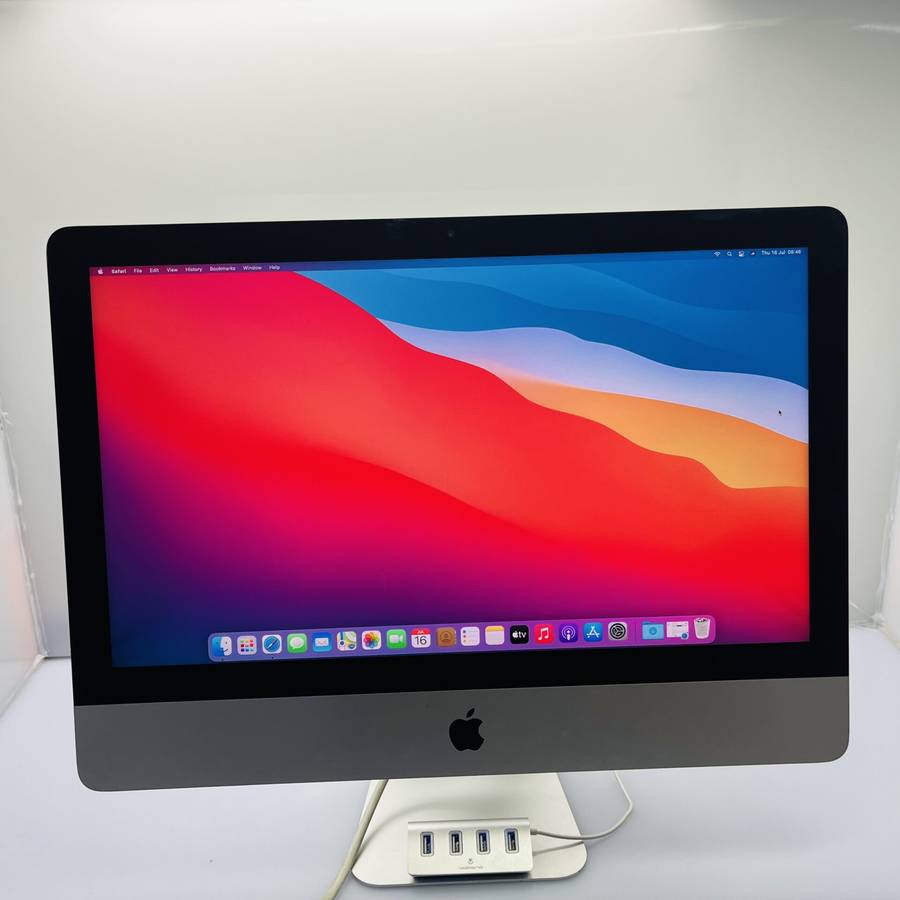 Apple iMac 21.5-Inch "Core i5" (Mid 2014) 1.4GHz 8GB RAM 512GB SSD Silver - No Power Cable (Condi...